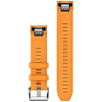 Ремешок Garmin QuickFit Band, 22 мм, Silicone MARQ Gen 2 Rubber Strap Spark, Orange