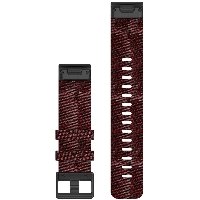 Ремешок Garmin QuickFit Band, 22 мм, Heathered Red Nylon