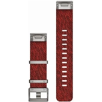 Ремешок Garmin QuickFit Band, 22 мм, Strap MARQ Jacquard Weave Nylon Strap, Red