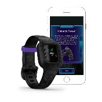 Детские умные часы Garmin Vivofit JR 3, Marvel Black Panther, черный