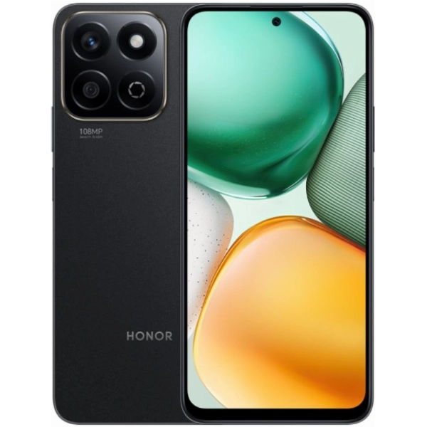 Смартфон Honor X7c, 6/128 Gb, Black, черный