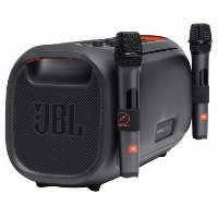 Музыкальный центр JBL PartyBox On-The-Go с двумя микрофонами