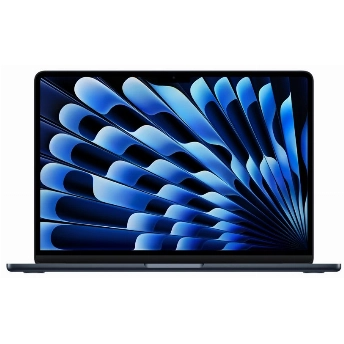 Ноутбук Apple MacBook Air 13 2025 2560x1664, Apple M4, RAM 16 GB, SSD 1024 GB, 10-Core CPU 10-Core GPU, macOS, Z1CY000GS, Midnight, темная ночь
