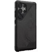Чехол UAG Metropolis LT с MagSafe для Samsung Galaxy S25 Ultra, Topography Black, черный
