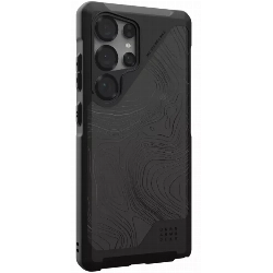 Чехол UAG Metropolis LT с MagSafe для Samsung Galaxy S25 Ultra, Topography Black, черный