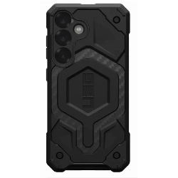 Чехол UAG Monarch Pro с MagSafe для Samsung Galaxy S25, Carbon Fiber, карбон
