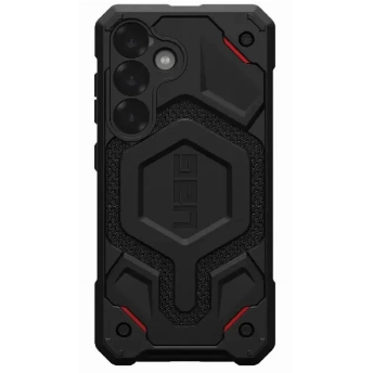 Чехол UAG Monarch Pro с MagSafe для Samsung Galaxy S25, Kevlar Black, черный