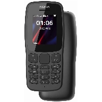 Телефон Nokia 106 (2018), 2 SIM, Black, чёрный