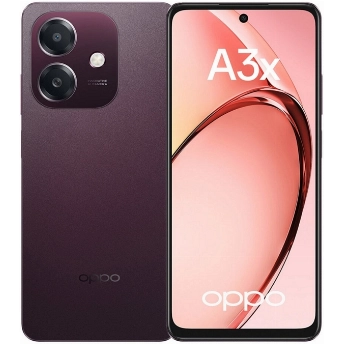 Смартфон OPPO A3x, 4/128 ГБ, Red, красный