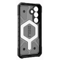 Чехол UAG Pathfinder Clear с MagSafe для Samsung Galaxy S25, Ash, тонированный