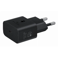 Сетевое зарядное устройство Samsung EP-T2510, USB-C, 25Вт, Black, черный
