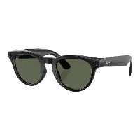 Смарт очки Ray-Ban Meta Headliner RW4009F, Shiny Black/Green, черный/зеленый