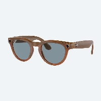 Смарт очки Ray-Ban Meta Headliner RW4009, Shiny Caramel/Teal Blue, Блестящий карамельный/Бирюзово-голубой