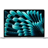 Ноутбук Apple MacBook Air 15 2025 2880x1864, Apple M4, RAM 16 ГБ, SSD 256 ГБ, Apple graphics 10-core, macOS, MW1G3, Silver, серебристый