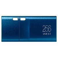 Флеш-накопитель Samsung USB 3.1 Type-C, 256 ГБ, синий (MUF-256DA/APC)