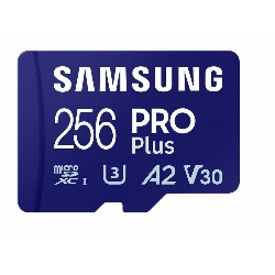 Карта памяти microSDXC Samsung Pro PLUS 256 ГБ, UHS-I U3, 180 МБ/с (MB-MD256SA)