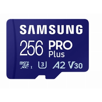 Карта памяти microSDXC Samsung Pro PLUS 256 ГБ, UHS-I U3, 180 МБ/с (MB-MD256SA)