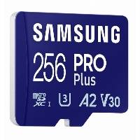Карта памяти microSDXC Samsung Pro PLUS 256 ГБ, UHS-I U3, 180 МБ/с (MB-MD256SA)