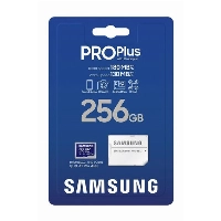 Карта памяти microSDXC Samsung Pro PLUS 256 ГБ, UHS-I U3, 180 МБ/с (MB-MD256SA)