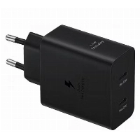Сетевое зарядное устройство Samsung EP-T5020, 50W, Type-C, с кабелем, черный