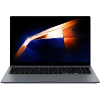 Ноутбук Samsung Galaxy Book 4 15.6", i3, 8/256 ГБ, Gray, серый (NP750XGJ)