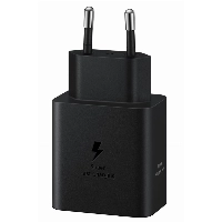Сетевое зарядное устройство Samsung EP-T4511, 45 Вт, Type-C, с кабелем, черный