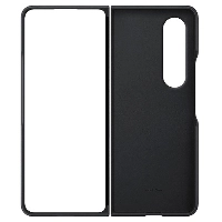 Чехол-накладка Samsung Leather Cover для Z Fold 4, Black, черный