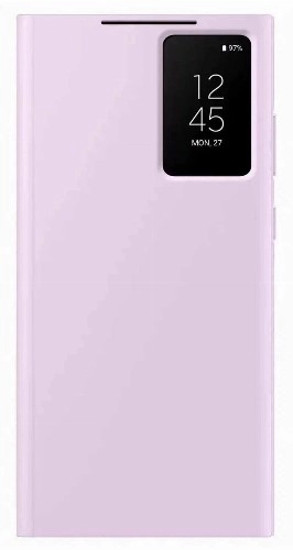 Чехол Samsung Smart View Wallet Case для Galaxy S23 Ultra, Lavender, лавандовый