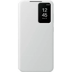 Чехол Samsung Smart View Wallet Case для Galaxy S24 Plus, White, белый