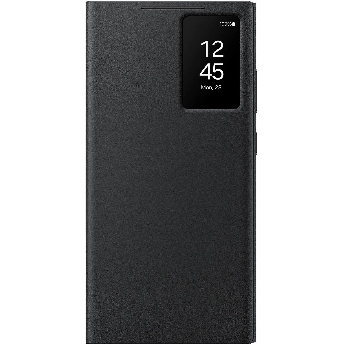 Чехол Samsung Smart View Wallet Case для Galaxy S24 Ultra, Black, чёрный