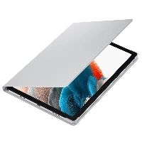 Чехол Samsung Book Cover для Samsung Galaxy Tab A8, Silver, серебристый