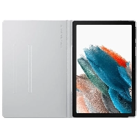 Чехол Samsung Book Cover для Samsung Galaxy Tab A8, Silver, серебристый