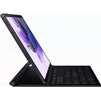 Чехол-клавиатура Samsung Tab S7 FE Book, Black, черный