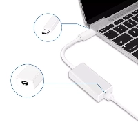 Переходник Apple Thunderbolt 3 (USB-C) - Thunderbolt 2, белый