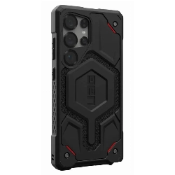 Чехол UAG Monarch Pro с MagSafe для Samsung Galaxy S25 Ultra, Kevlar Black, черный (214461113940)