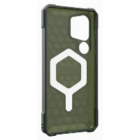Чехол UAG Essential Armor с MagSafe для Samsung Galaxy S25 Ultra, Olive Drab, оливковый