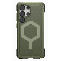 Чехол UAG Essential Armor с MagSafe для Samsung Galaxy S25 Ultra, Olive Drab, оливковый