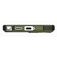 Чехол UAG Essential Armor с MagSafe для Samsung Galaxy S25 Ultra, Olive Drab, оливковый