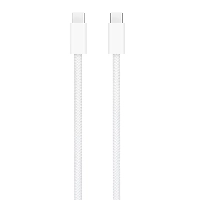 Кабель USB Type-C - Type-C, Wooven Cable (MU2G3), 240 Вт, 2 м, White