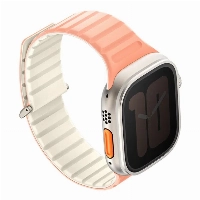 Ремешок Uniq REVIX EVO для Apple Watch 49/45/44/42 мм, Pink Ivory, розовый/слоновая кость