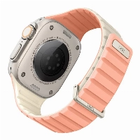 Ремешок Uniq REVIX EVO для Apple Watch 49/45/44/42 мм, Pink Ivory, розовый/слоновая кость