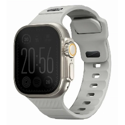 Ремешок Uniq Stride FKM Rubber для Apple Watch 49/45/44/42 мм, Gray, серый