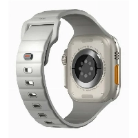 Ремешок Uniq Stride FKM Rubber для Apple Watch 49/45/44/42 мм, Gray, серый