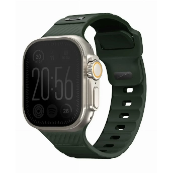 Ремешок Uniq Stride FKM Rubber для Apple Watch 49/45/44/42 мм, Green, зеленый