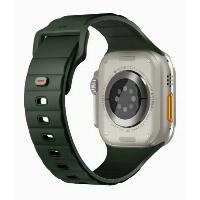 Ремешок Uniq Stride FKM Rubber для Apple Watch 49/45/44/42 мм, Green, зеленый