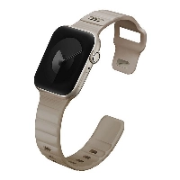 Ремешок Uniq Stride FKM Rubber для Apple Watch 41/40/38 мм, Pale Khaki, светлый хаки