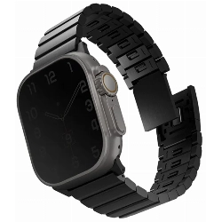 Ремешок Uniq Strova MAG для Apple Watch 49/45/44/42 мм, Black, черный