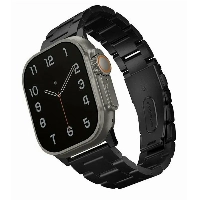 Ремешок Uniq OSTA для Apple Watch 49/45/44/42 мм, Black, черный