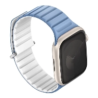 Ремешок Uniq REVIX EVO для Apple Watch 41/40/38 мм, Blue/White, синий/белый