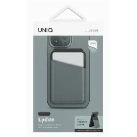 Кардхолдер-подставка Uniq LYDEN DS MagSafe, Blue/Black, синий/черный